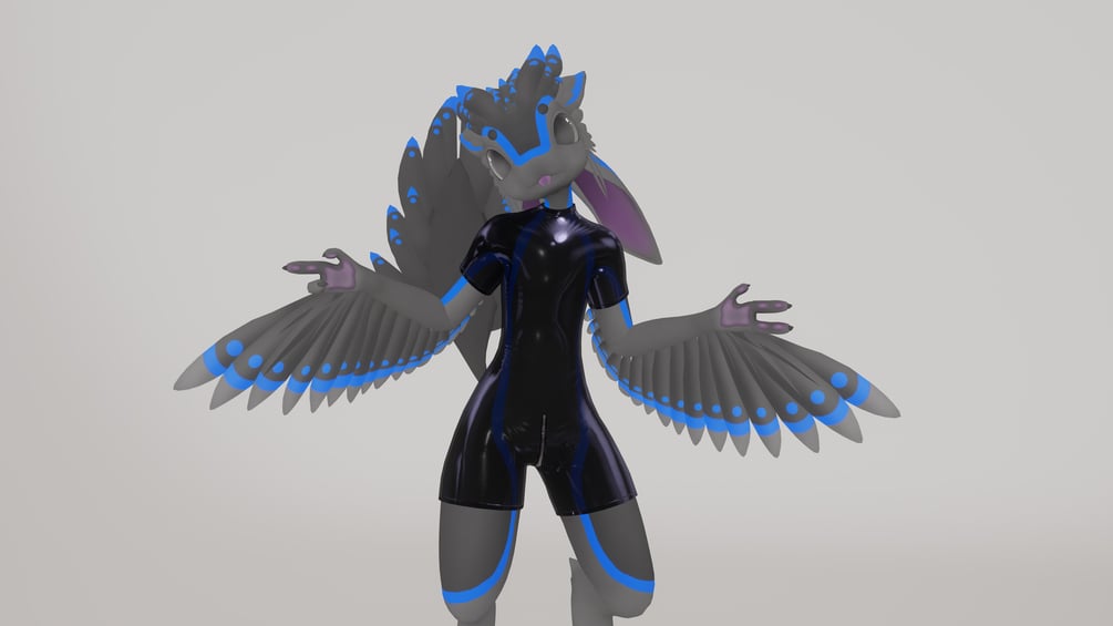 Latex Bodysuit for Da'vali gallery image 1