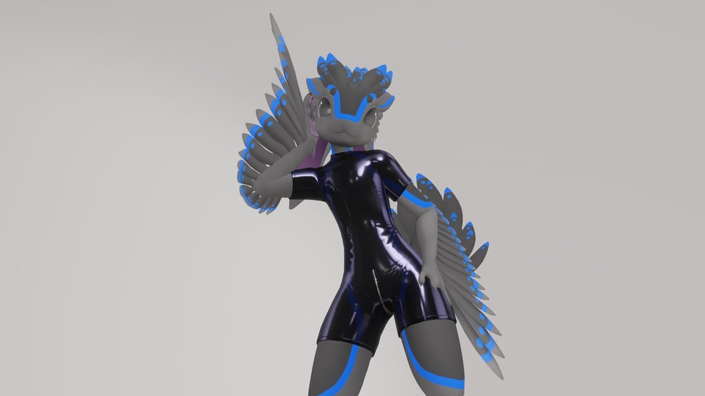 Latex Bodysuit for Da'vali gallery image 3