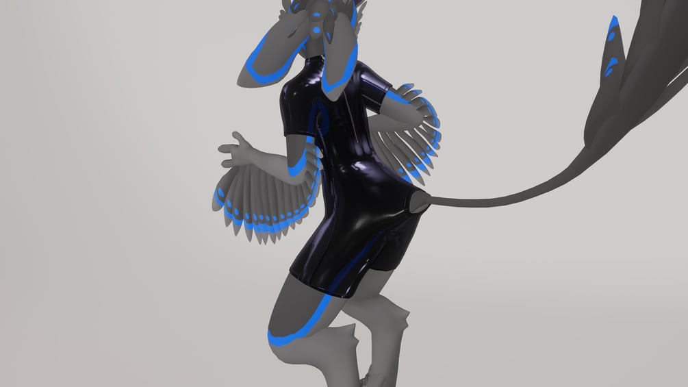 Latex Bodysuit for Da'vali gallery image 4