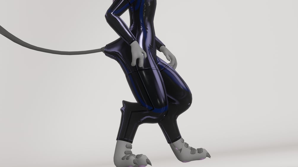Latex Catsuit for Da'vali gallery image 2