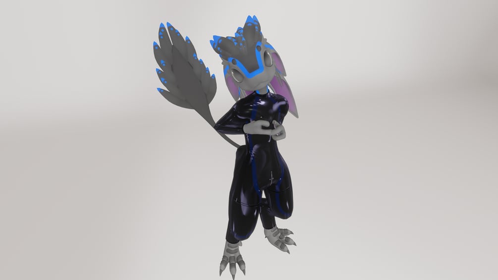 Latex Catsuit for Da'vali gallery image 4