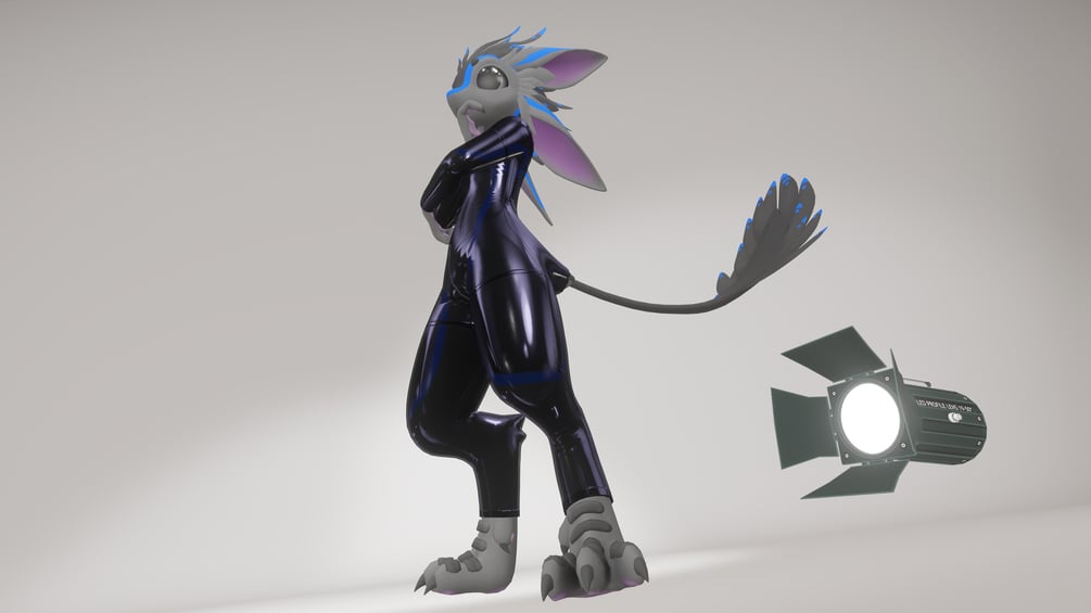 Latex Catsuit for Da'vali gallery image 5