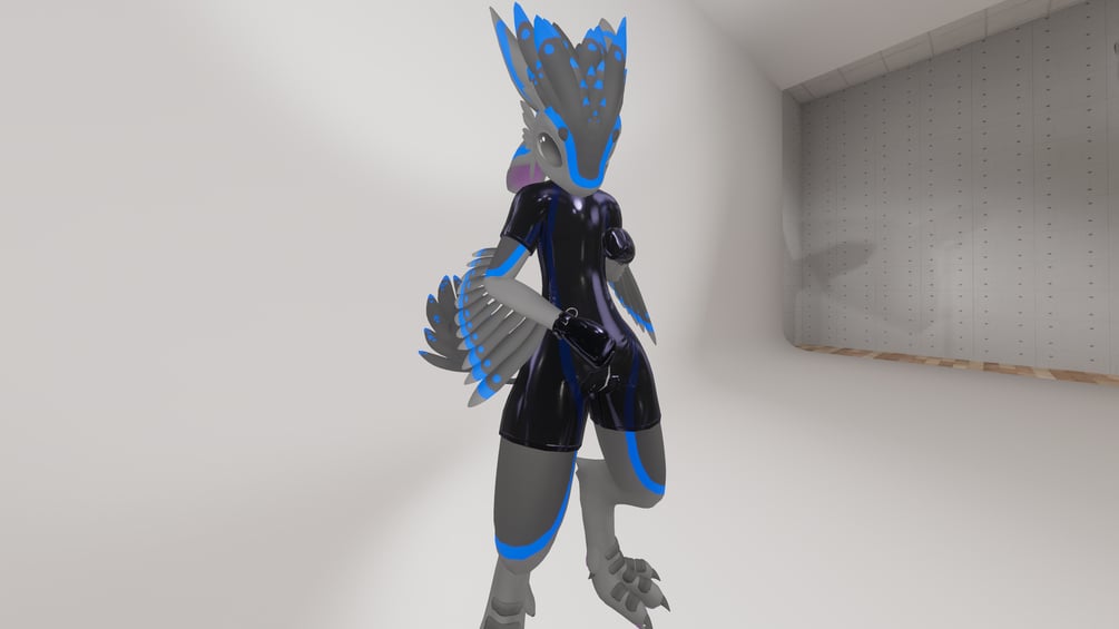 Latex/Canvas "Safety" Mitts for Da'vali gallery image 3